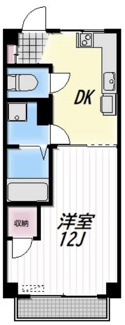 【間取り】 | ＦＬＡＴ山王 | 間取りです。