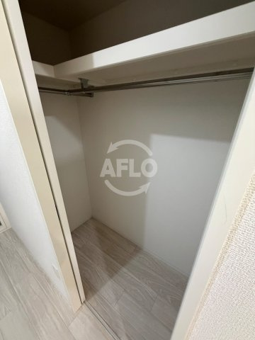セレニテ谷町四丁目アリエの収納|セレニテ谷町四丁目アリエ　クローゼット