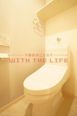 ADC津福セレーノ【キャッシュバック対象物件】のトイレ|コンパクトで使いやすいトイレです