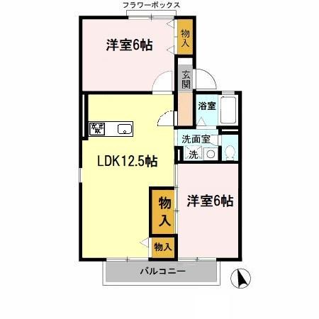 【間取り】 | サンシャイン