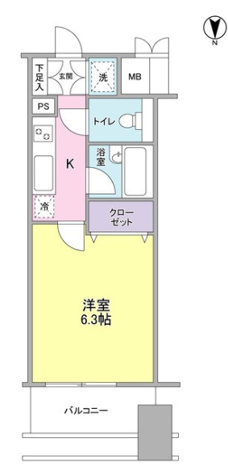 【間取り】 | プロスペクト・グラーサ広尾