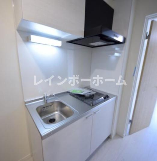 柏市豊四季のアパートのキッチン|使いやすいキッチンです