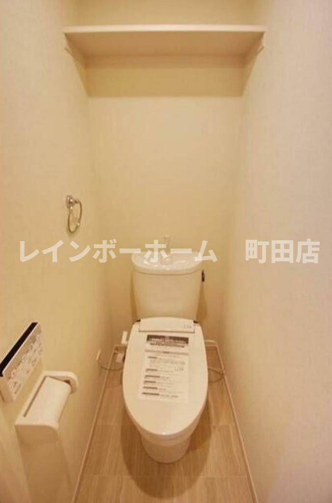 フルセイル古淵※初期費用分割あと払いサービス利用可能物件のトイレ