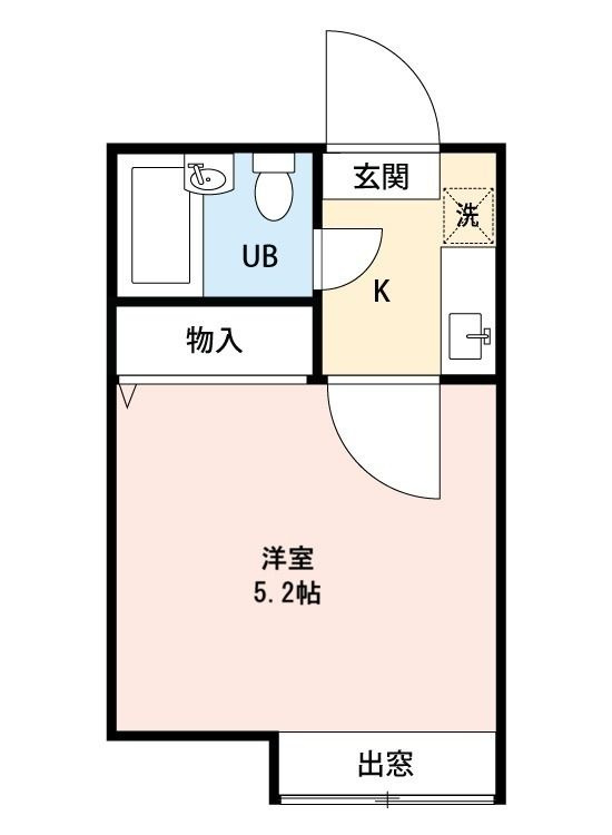 パティオ稔台A棟の間取り