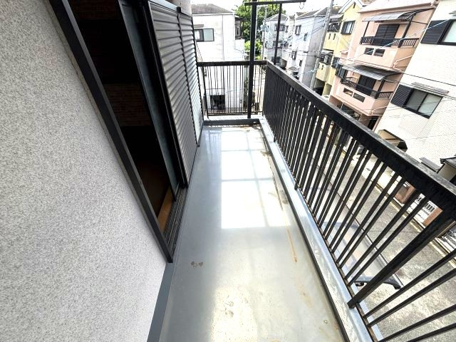 河内長野市市町の一戸建てのバルコニー