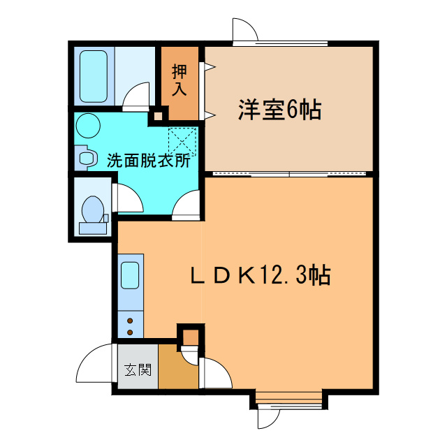PLAIN⑥の間取り