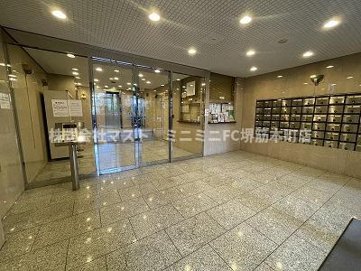 ノルデンハイム天神橋のロビー