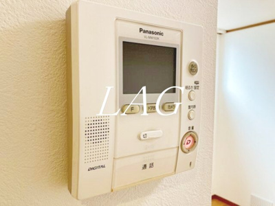 【セキュリティ】 | 齋藤ビル | モニター付きインターホンです。