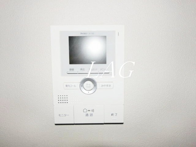 【セキュリティ】 | インタレスト | モニター付きインターホンです。