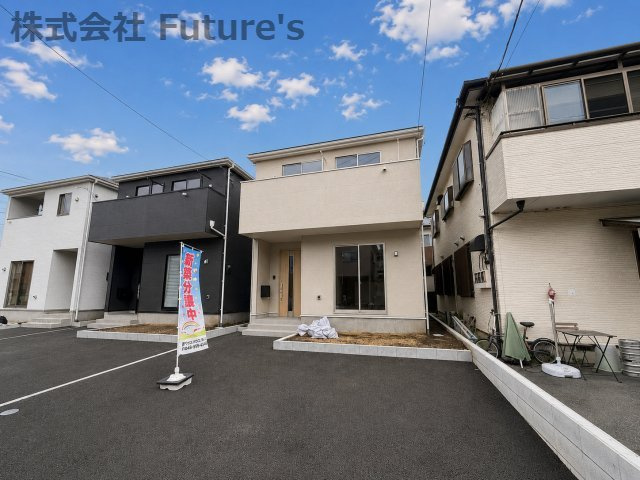 三郷市早稲田2丁目　新築戸建　全3棟　3号棟の外観|2026年5月完成の新築戸建