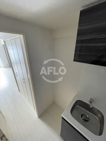スプランディッド淀屋橋DUEのキッチン|スプランディッド淀屋橋DUE　冷蔵庫置き場