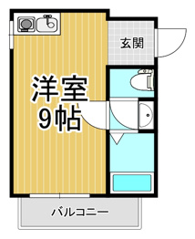 テクノコート久寿川の間取り