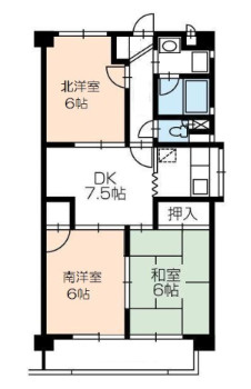 花田ハウスの間取り