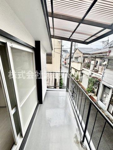 守口市大久保町３丁目の一戸建てのバルコニー