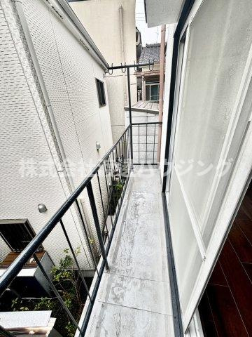 守口市大久保町３丁目の一戸建てのバルコニー