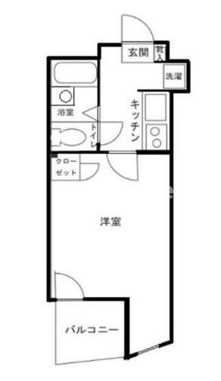 【間取り】 | パレ・ホームズ都立家政