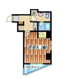 【間取り】 | パークサイド西巣鴨 | 間取りです。