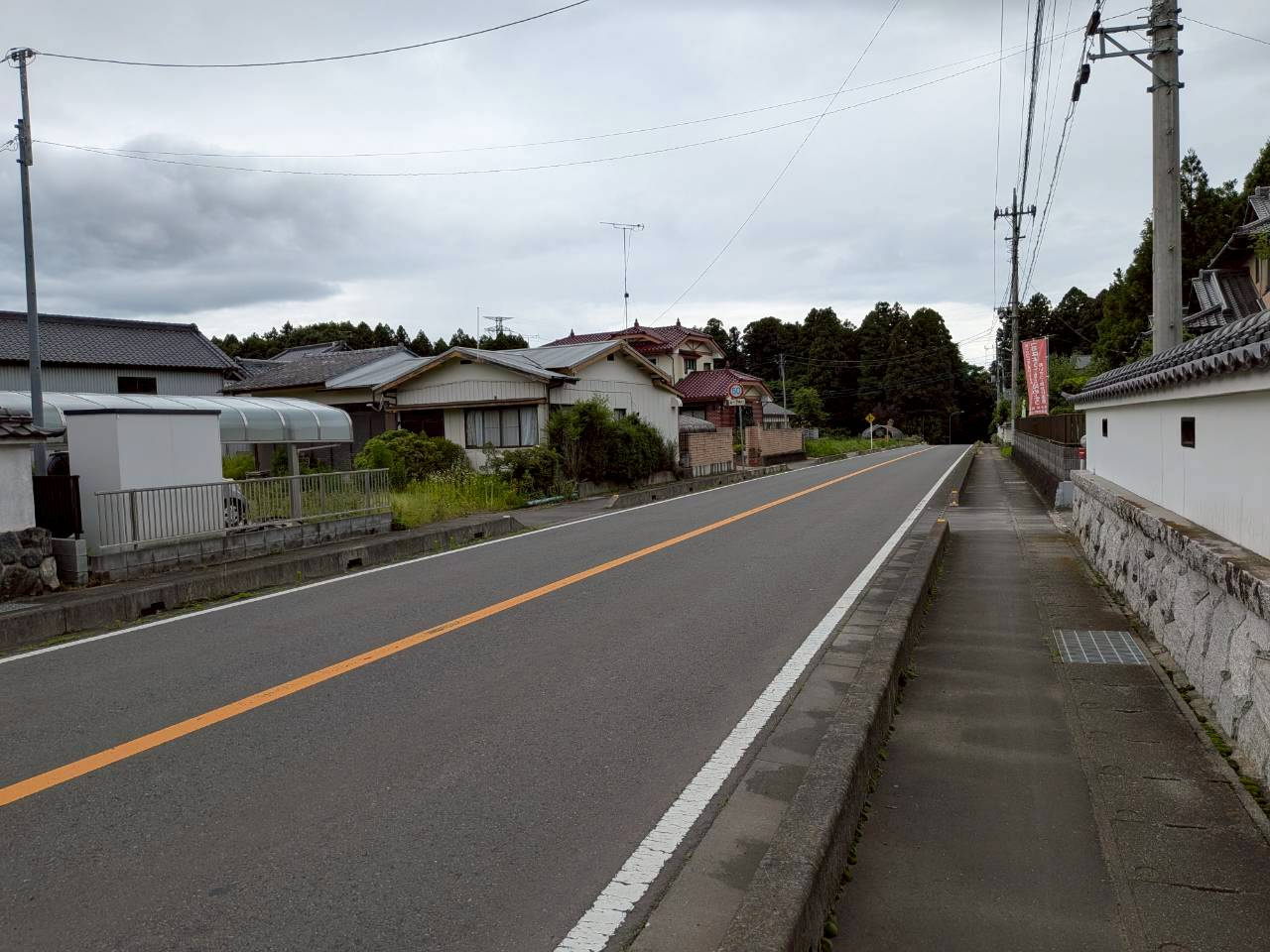 売地　那珂市下大賀の外観