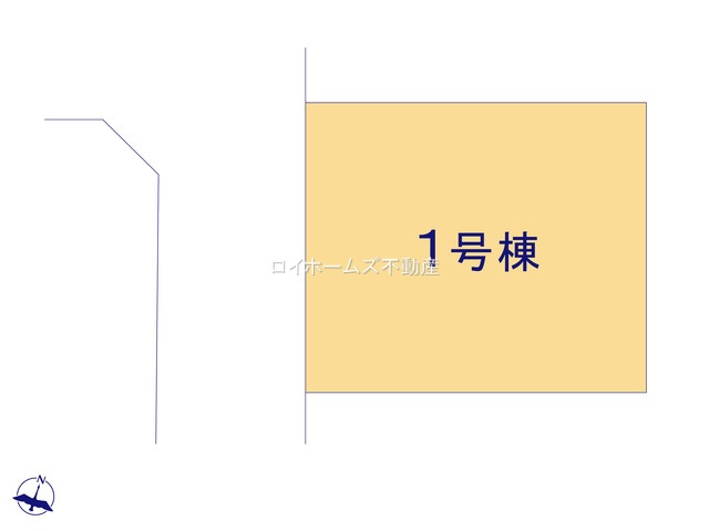 【区画図】 | 海部郡蟹江町西之森９丁目252『仲介料無料』新築戸建て | 1号棟