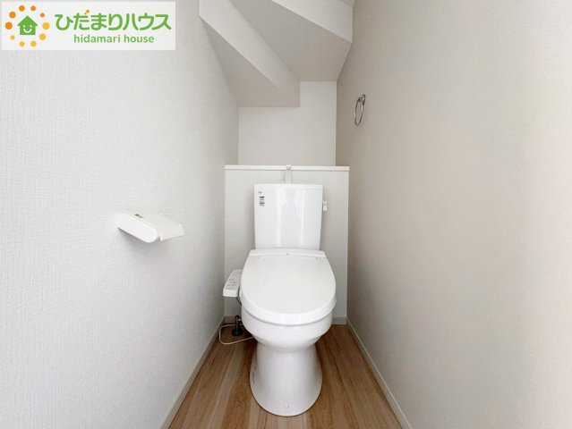 ひたちなか市東石川8期　新築戸建のトイレ|温水洗浄便座ついてます(^^♪
