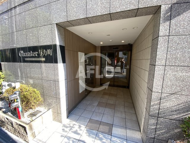 シャンテ与力町のエントランス|シャンテ与力町　エントランス