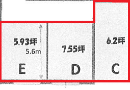 堺市中区深井東町　貸店舗の間取り