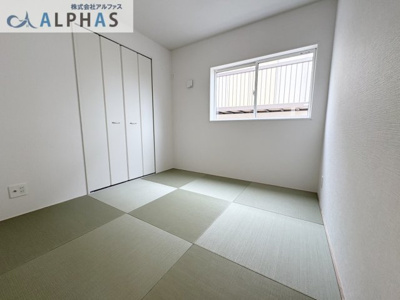 【和室】 | 三木市志染町東自由が丘一丁目　新築戸建 | 心安らぐ空間です♪