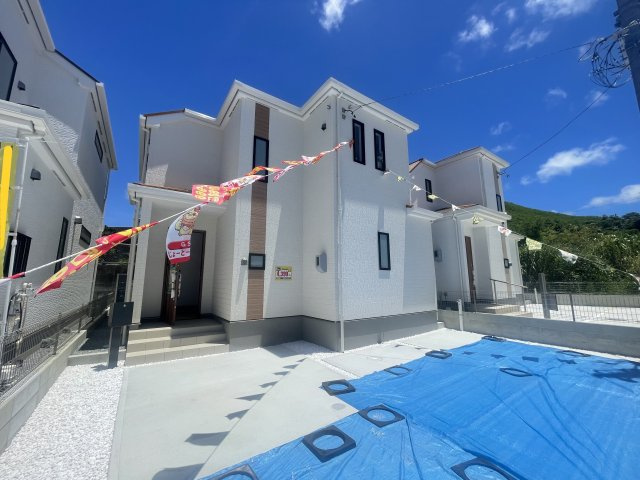 豊見城市金良Ⅲ（全10棟）G号棟の外観|G号棟　並列駐車3台可♪