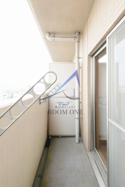 パレステュディオ渋谷本町のバルコニー|バルコニーです。