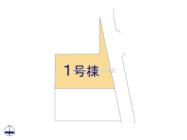 【区画図】 | 豊田市西岡町二本木109-1『仲介料無料』新築戸建て | 1号棟