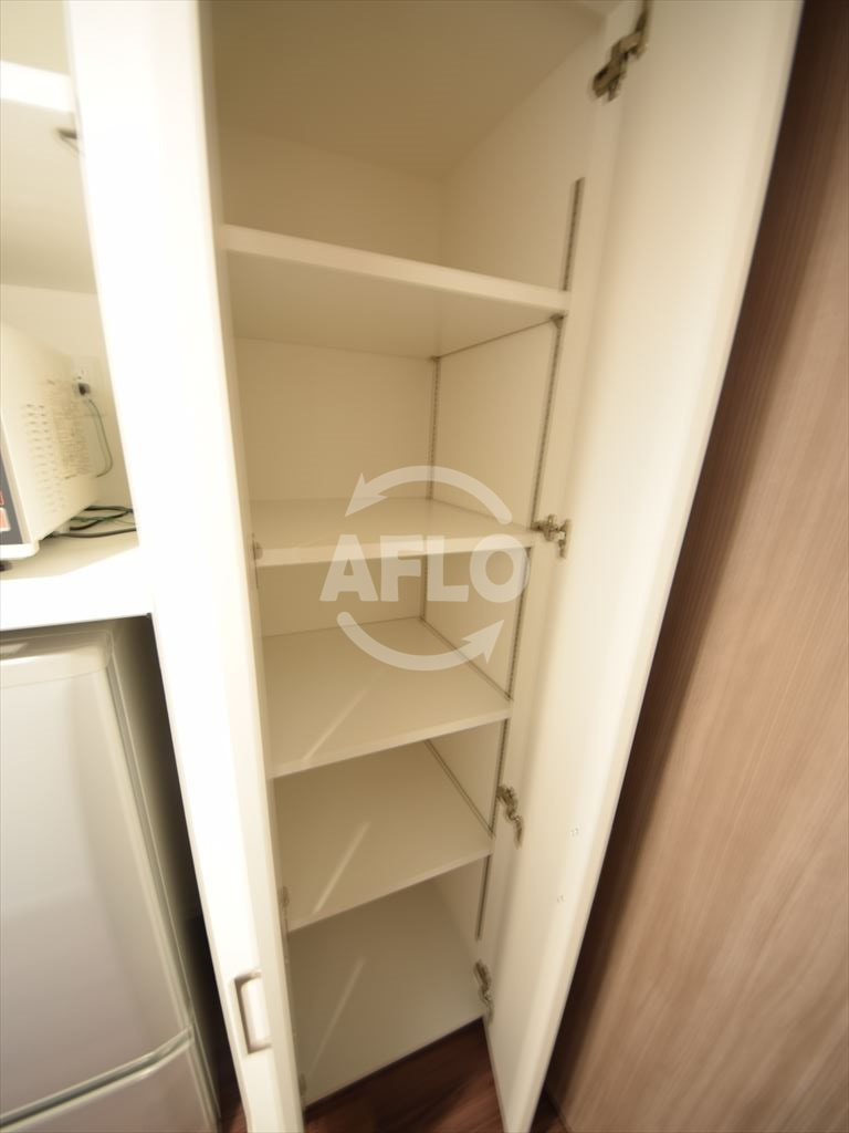 パークアクシス大阪新町の収納|パークアクシス大阪新町　収納棚