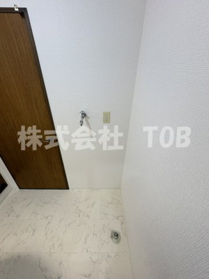 【その他】 | アイビーコートー調布市若葉町ー | 洗濯機置き場※クリーニング完了前※