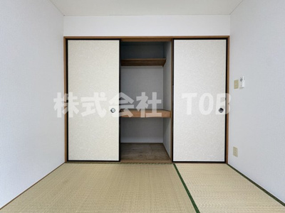 【収納】 | アイビーコートー調布市若葉町ー | 和室6帖　収納※クリーニング完了前※