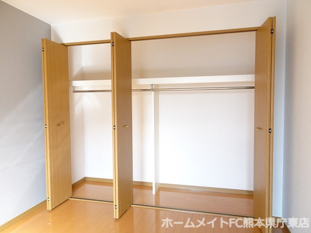 熊本市中央区本荘５丁目の賃貸マンションの収納