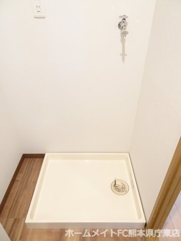 熊本市中央区本荘５丁目の賃貸マンションの洗面所