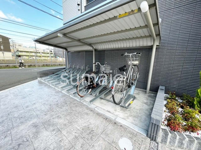 グランメゾンのその他共用部分|駐輪場です☆