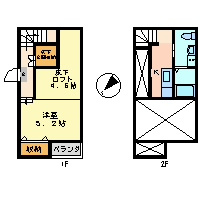 ベーネ明治の間取り