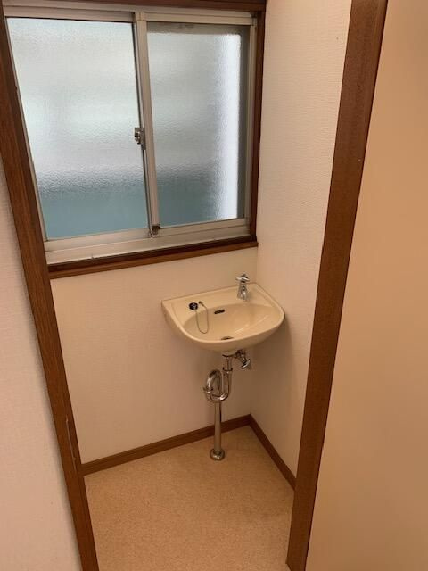 細井荘の洗面所