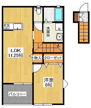 グランツBの間取り