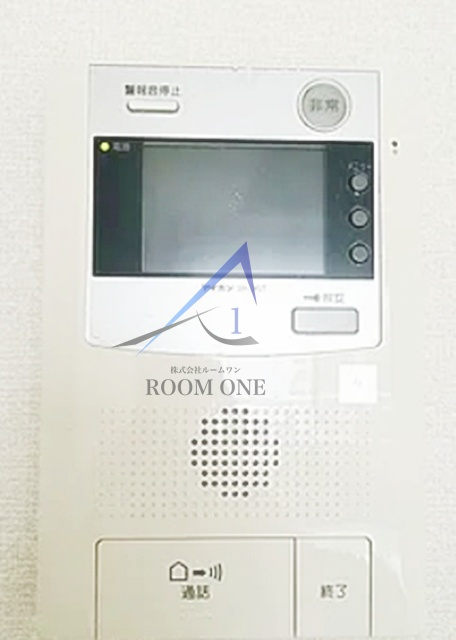 プレール・ドゥーク豊洲スクエアのセキュリティ|モニター付きインターホンです。
