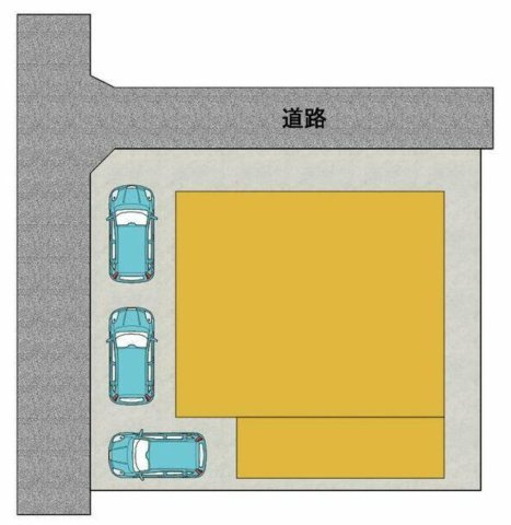 長野市大字大豆島　中古戸建の区画図