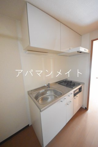 【キッチン】 | クレール矢沢 | ガスコンロ2口付きです！
