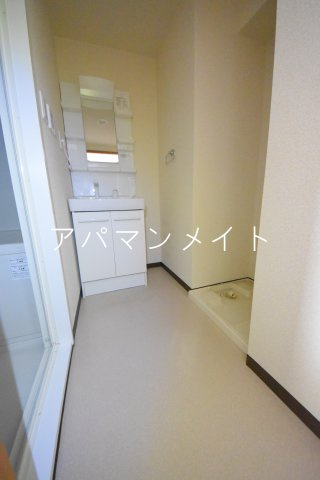 【設備】 | クレール矢沢 | 室内洗濯機置場です