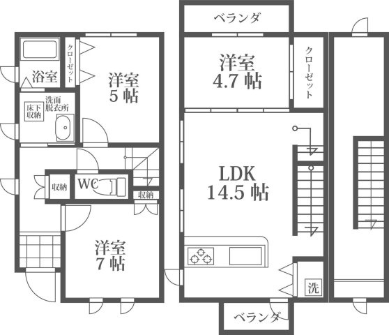 【間取り】 | シャルマンハイム