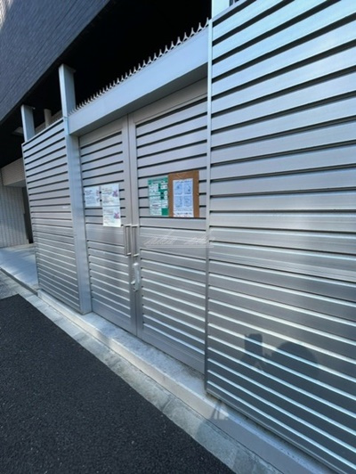 敷地内ゴミ置き場