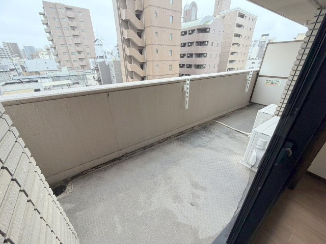 コムズ天満のバルコニー