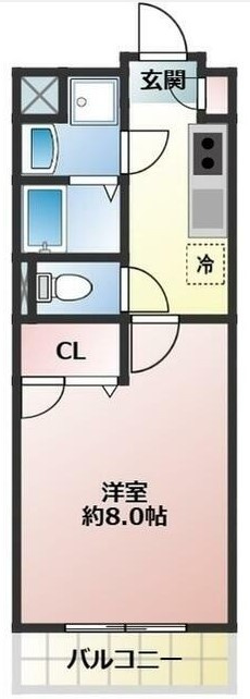 レジーナの間取り