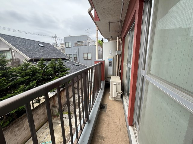 鹿浜パークサイドマンションのバルコニー