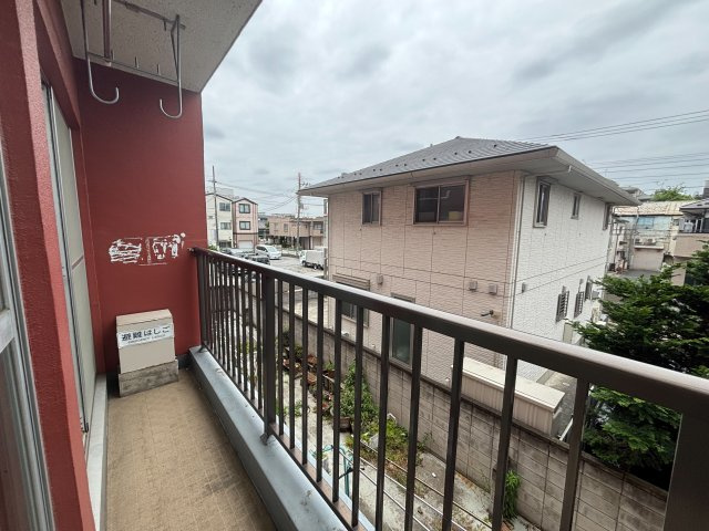 鹿浜パークサイドマンションのバルコニー