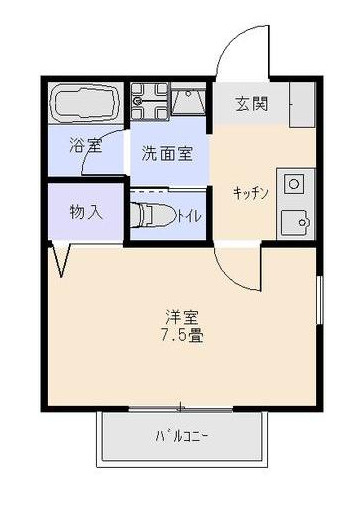 ランドホーム相模大野の間取り